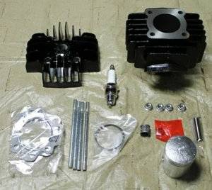 Yamaha QT50 Yamahopper Top End Rebuild Kit Cylinder Head Piston For 1979-1987 - Picture 1 of 6