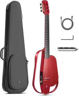 Enya NEXG 2N Kohlefaser E-Gitarren - 38 Zoll Rot Akustik Gitarre klassische - Bild 1 von 4