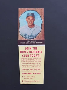 1958 Hires Root Beer #34 Clem Labine mit Etikett - Bild 1 von 2