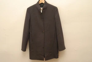 Jil Sander brown wool single button coat 36 - Picture 1 of 7