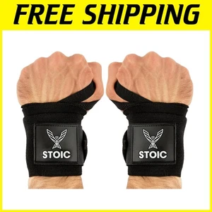 Sturdy Cross Training Wrist Wraps with Thumb Loop - Picture 1 of 11