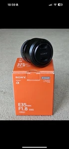 Sony 35mm prime lens SEL35F18 E-Mount - Picture 1 of 5