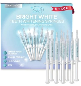 Kit de recarga de gel blanqueador de dientes Venus Visage jeringas (paquete de 8) - Imagen 1 de 5