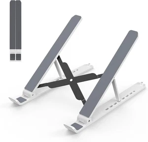 Verstellbarer faltbarer Laptop Ständer Schreibtisch Erhöhung Kühlung Notebook Halter 10-15,6" - Bild 1 von 5