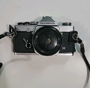 Olympus OM-1 fotocamera reflex pellicola 35 mm - per ricambi o riparazioni - Foto 1 di 6