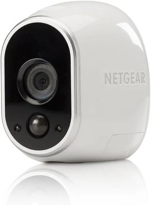 Arlo VMC3030-100NAR Indoor/Outdoor Security Camera - White - Image 1 of 3