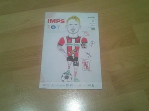 lincoln city v wycombe wanderers programme 2022/23 season with free postage - Picture 1 of 3