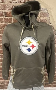 Nike Therma Fit Pittsburgh Steelers Salute To Service Mens Small Hoodie USA - Picture 1 of 10