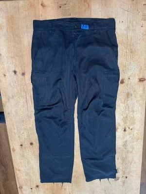 Pantalones de lucha contra incendios Crew Boss azul oscuro Nomex IIIA 36x32 7Q Foto 1 de 3