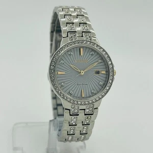 Reloj Citizen Silhouette Cristal Mujer Eco-Drive Acero Plata 28mm EW2340-58A - Imagen 1 de 7