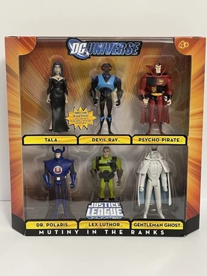 DC Universe Justice League Unlimited Mutiny In The Ranks Figure Set 2009 Mattel - Image 1 of 4