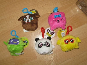 MOSHI MONSTERS - MOSH BALLS PLUSH KEYCLIPS - BRAND NEW - Picture 1 of 6