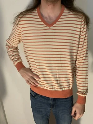 Men's JACK SPADE cotton stripe sweater - HARD TO FIND - Image 1 of 4