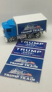 Trump - 4er Set Aufkleber - passt Hot Wheels Hiway Schlepper Anhänger - maßgeschneiderter Anhänger - Bild 1 von 3