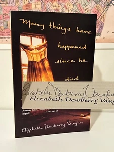 SIGNIERTE VINTAGE PB • Viele Dinge sind seit seinem Tod passiert • Elizabeth Vaughn - Bild 1 von 11