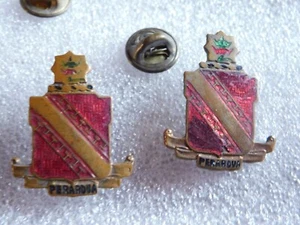 Vintage 44th Air Defense Artillery Regiment Distinguished Unit Insignia Pin - Picture 1 of 6