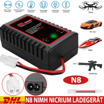 Intelligentes Ladegerät für NiMH / NiCD Akku – Drohnen / RC-Autos Car Boat DHL~ - Bild 1 von 4