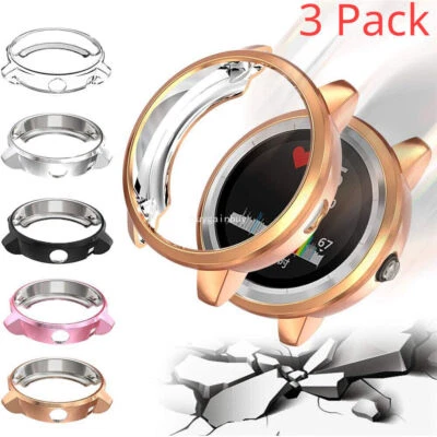 [3Pack] For Garmin Vivoactive 3 Scratch-Proof Shell Cover Plated Protective Case - Image 1 of 4