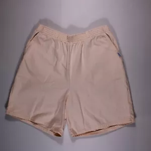 CHIC Shorts Womens Size 14 Light Pink Pull On Bermudas %100 Cotton - (29 x 6.5) - Picture 1 of 8