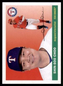 2020 Archives 1955 Mini #55M-99 Shin-Soo Choo - Texas Rangers