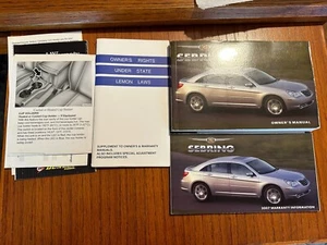 2007 Chrysler Sebring Limited Owners Manual - Picture 1 of 2