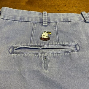 Peter Millar Shorts Mens 38/40 Purple Lilac Khaki 9" Inseam Rehoboth Beach CC DE - Picture 1 of 9