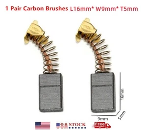 2PCS New Carbon Brushes Replacement CB-103A For Angle Grinder Electric Motor US - Picture 1 of 3
