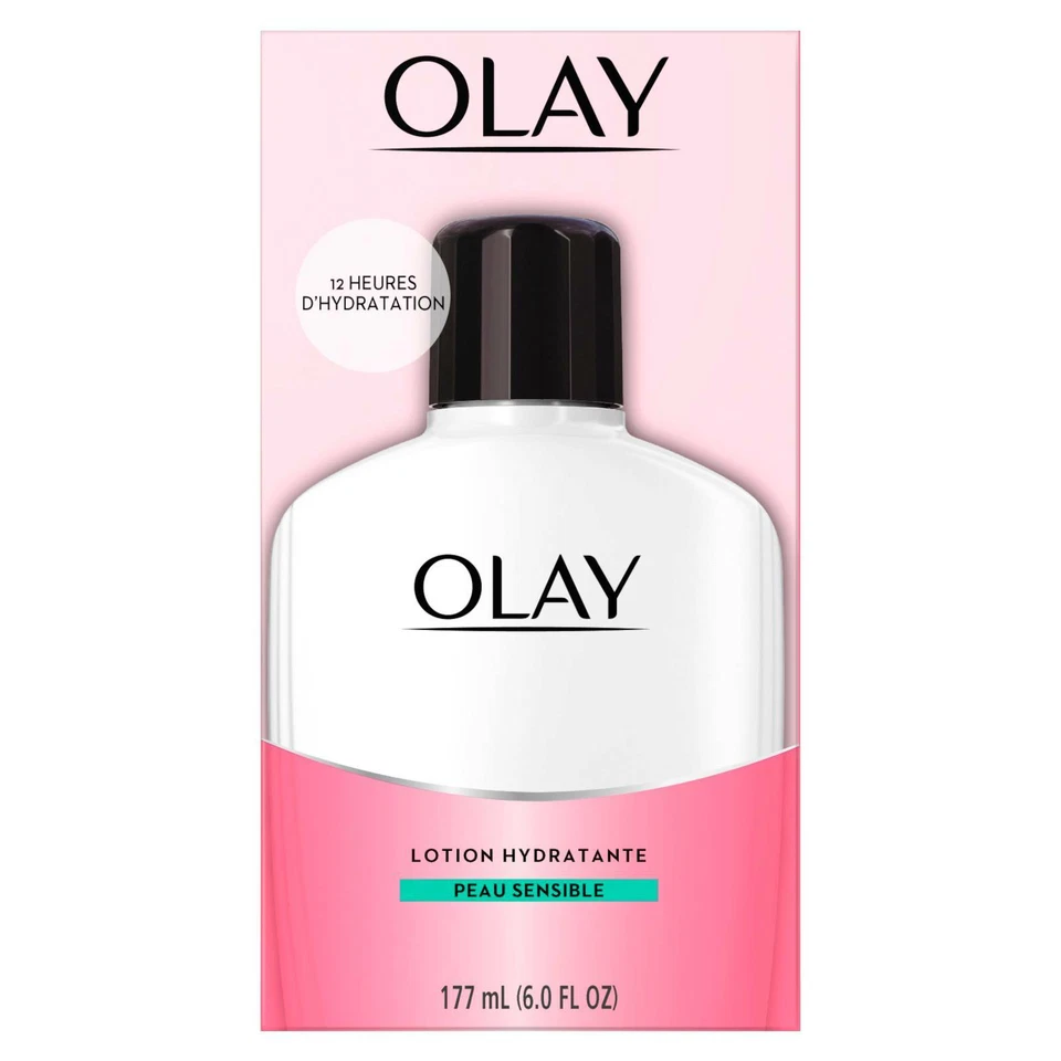 Olay Moisturizing Lotion for Sensitive Skin, 6 oz