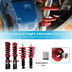 ADJUSTABLE DAMPER COILOVER SUSPENSION Fit HOLDEN HSV COMMODORE VE SEDAN WAGON - Picture 1 of 12