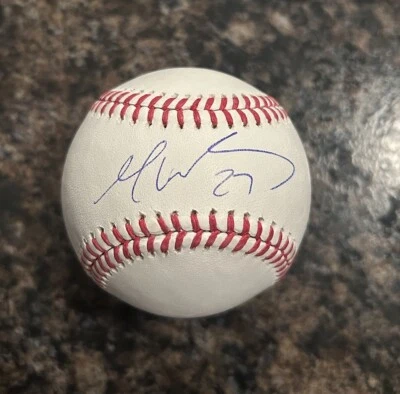 Mark Vientos Signed Autographed Baseball New York Mets PSA/DNA - Image 1 of 3
