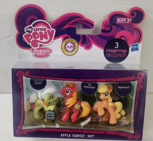 New My Little Pony G4 Apple Family Set Blind Bag Mini MLP Figures 2011 NIB - Picture 1 of 4