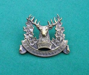 Vor 1914 East Kootenay Infantry Regiment, original kanadisches Militär Mützenabzeichen - Bild 1 von 8