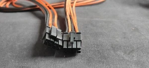 Câble modulaire d'alimentation Corsair 1 x CPU (4+4pins) / 8 pins sur PSU - Imagen 1 de 2