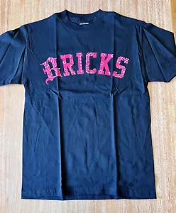 NEW Acapulco Gold X Imperial Brick Tee T-shirt Shirt M Medium Black Red Paisley - Picture 1 of 3