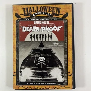 Death Proof 2 Disc Special Edition Extended Unrated DVD grindhouse w/ Promo Top - Picture 1 of 6