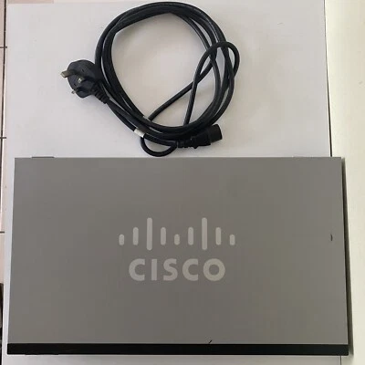 Cisco SF300-24PP-K9 24-Port 10/100 PoE+ Managed Switch w/Gig Uplinks Ethernet - Image 1 of 4