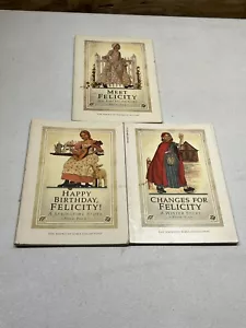 3 American Girl Collection Felicity Books - Imagen 1 de 10