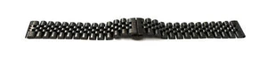 Bracelet 20 MM Made From Metal for Samsung Galaxy Watch 4 Smart Watch, Black - Zdjęcie 1 z 4