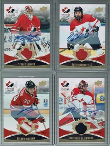2016-17 Team Canada Juniors Gold PATCH Autograph /#d - Pick the card you want