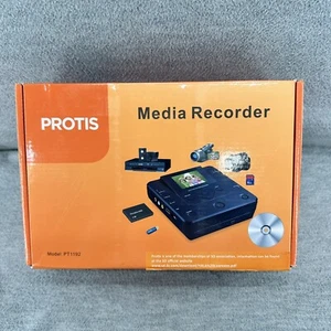 PROTIS PT1192 Media Recorder Transfer Home Movies And Digital Photos to DVD - Picture 1 of 7