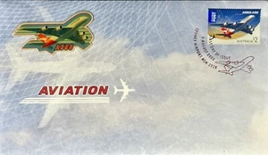 First Day Cover 2008 Australian Aviation Airbus A380 Magnet - Picture 1 of 2