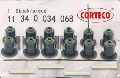 Valve Stem Seal Kit for BMW 2006+ (5 mm I.D.) CORTECO OEM  - Full Warranty - Image 1 of 4