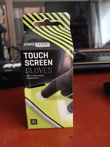 1 pair of. 2MO. TECK. Boxed and unopened or used. Touch screen gloves - Zdjęcie 1 z 3
