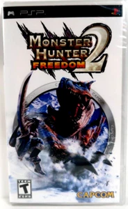 Monster Hunter Freedom 2 (Sony PSP, 2007) New Sealed Game US Version Small Tear - Picture 1 of 3
