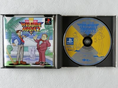 Welcome House 2 PS1 Gust Sony Playstation From Japan - Image 1 of 4