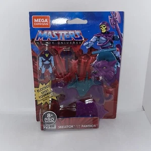 Mega Construx Skeletor Streitaxt und Panthor Flocked Masters Of The Universe - Bild 1 von 2