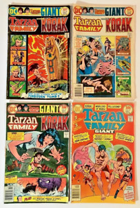 Tarzan Family (1975, 1976) Lot of 4 - VG/FN or better