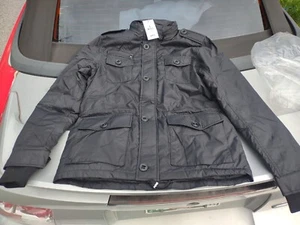 LTB JEANS schwarz Large L LEYOMA MANTEL UTILITY JACKE HERREN NEU MIT ETIKETT NEU isoliert Regen - Bild 1 von 4