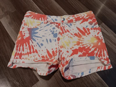 Levis, girls size 12 regular multicolor denim shorts - Image 1 of 4