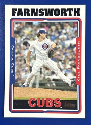 2005 Topps Baseball Kyle Farnsworth Chicago Cubs #132 - Image 1 of 2